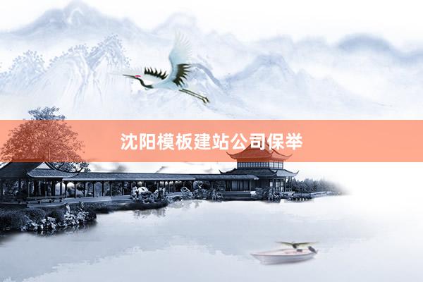 沈阳模板建站公司保举
