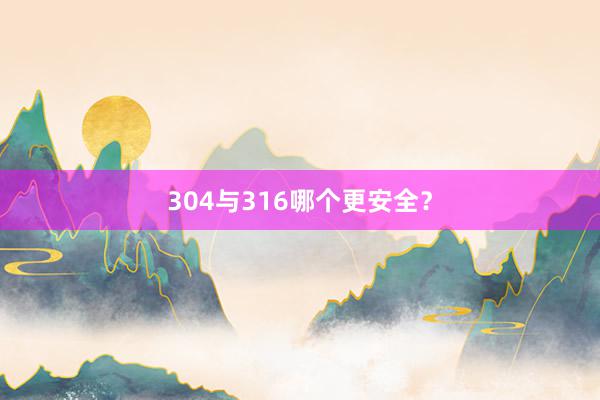 304与316哪个更安全？